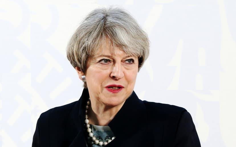 Theresa May.