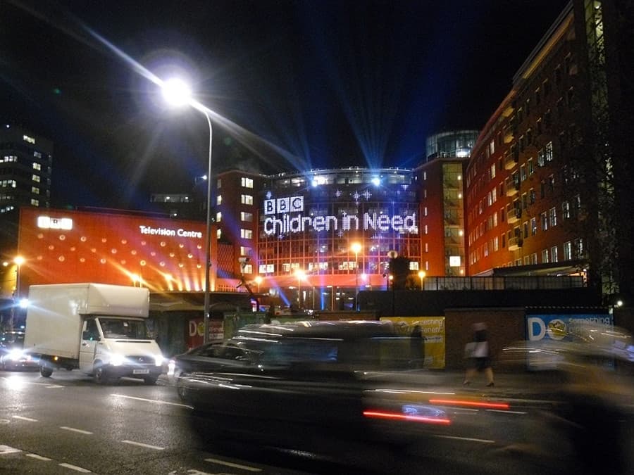 BBC Television Centre. Photo by: Mike Fleming.