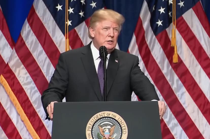 Donald Trump's new security strategy.