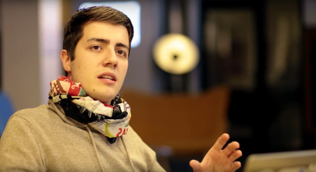 Serbian entrepreneur Pavle Krivokuca. Photo by: Pavle Krivokuca Official Youtube account.