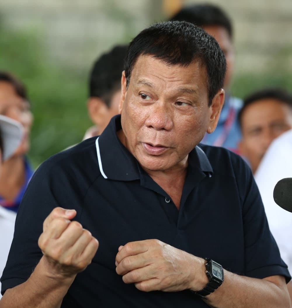 Rodrigo Duterte speech in Pampanga, Philippines. Photo by: PCOO EDP.