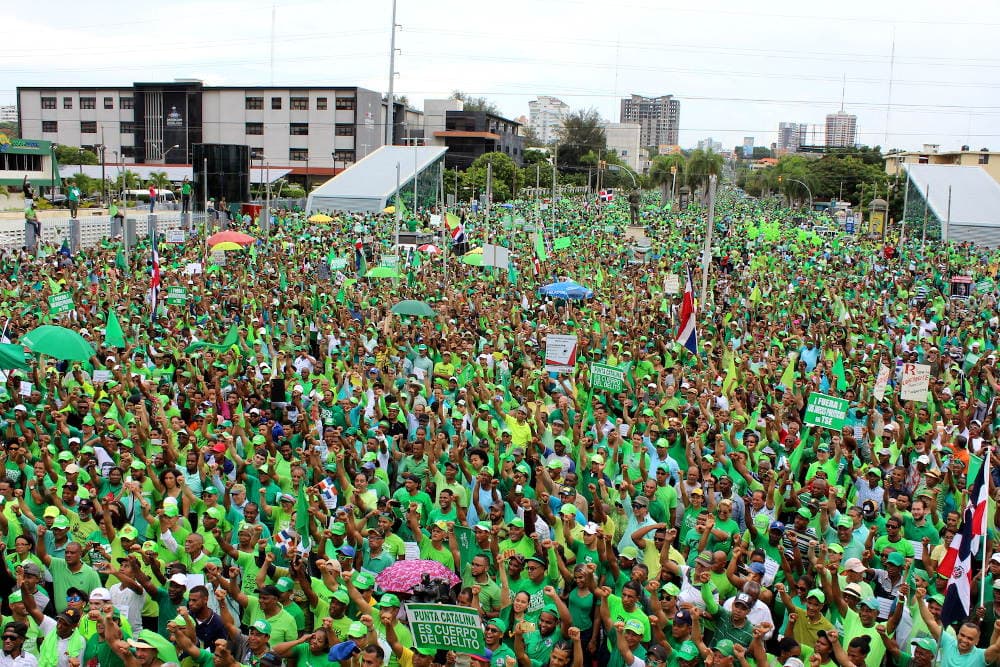 Marcha Verde in Santo Domingo, Dominican Republic. Photo by: Marcha Verde.