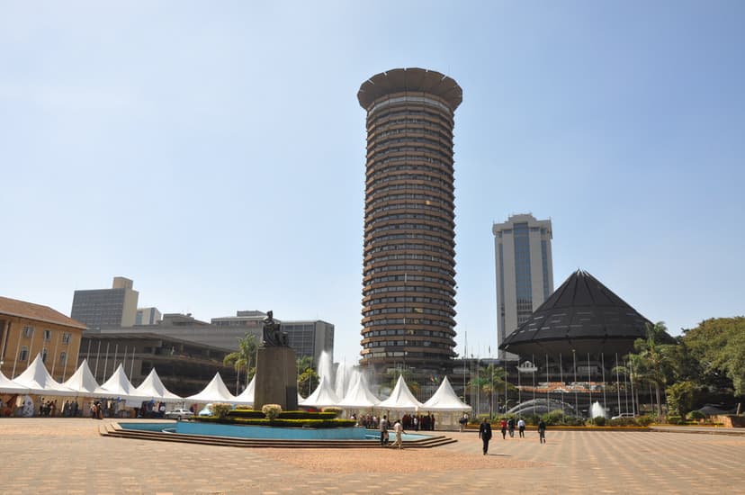 Kenyatta International Convention Centre in Nairobi, Kenya. Photo by: Jorge Láscar.