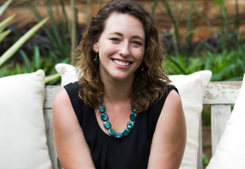 Claire Mongeau is the founder and CEO of the EdTech startup M-Shule. Photo by: M-Shule Communications team.