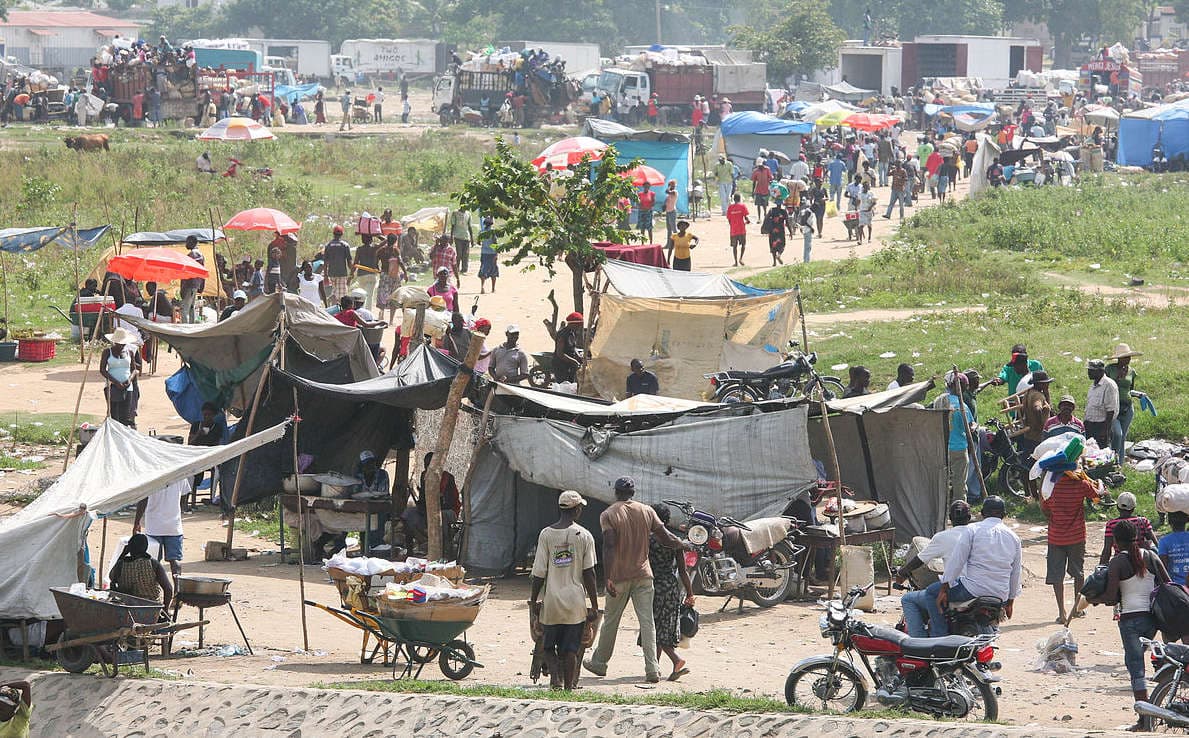 At the Border of Haiti and the Dominican Republic Photo by: Alex Proimos.