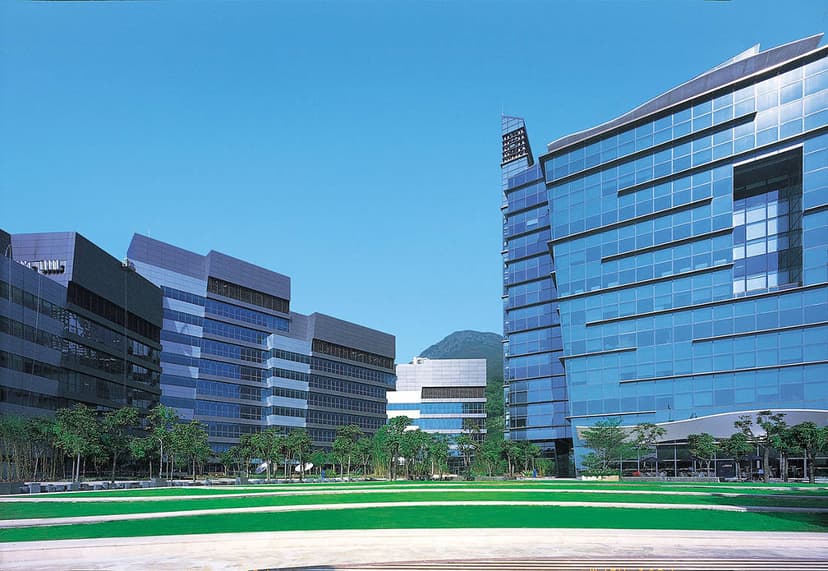 Cyberport is a business park in Hong Kong consisting of four office buildings, a hotel, and a retail entertainment complex. It is owned and managed by Hong Kong Cyberport Management Company Limited which is wholly owned by the Hong Kong SAR Government. Photo by: Krystalho.