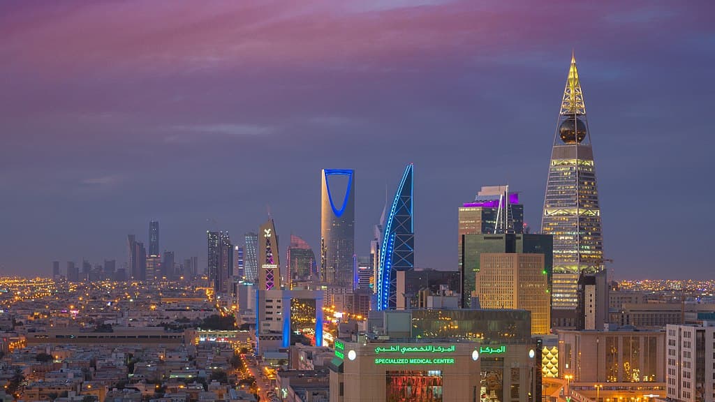 Riyadh Skyline, Saudi Arabia. Photo by: B.alotaby
