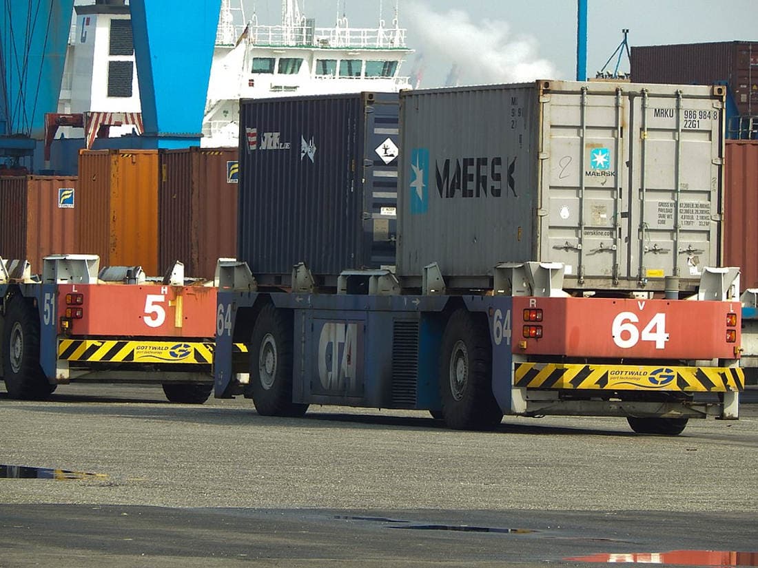 Automated Guided Vehicle. Image by: Wolfgang Klein.