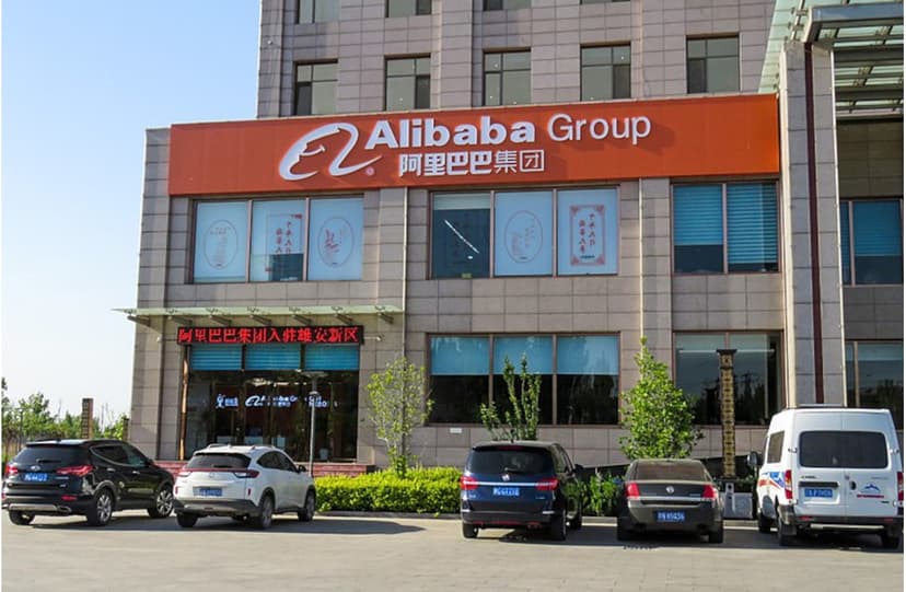 Alibaba Stock Over 3% Up At Session Start Today