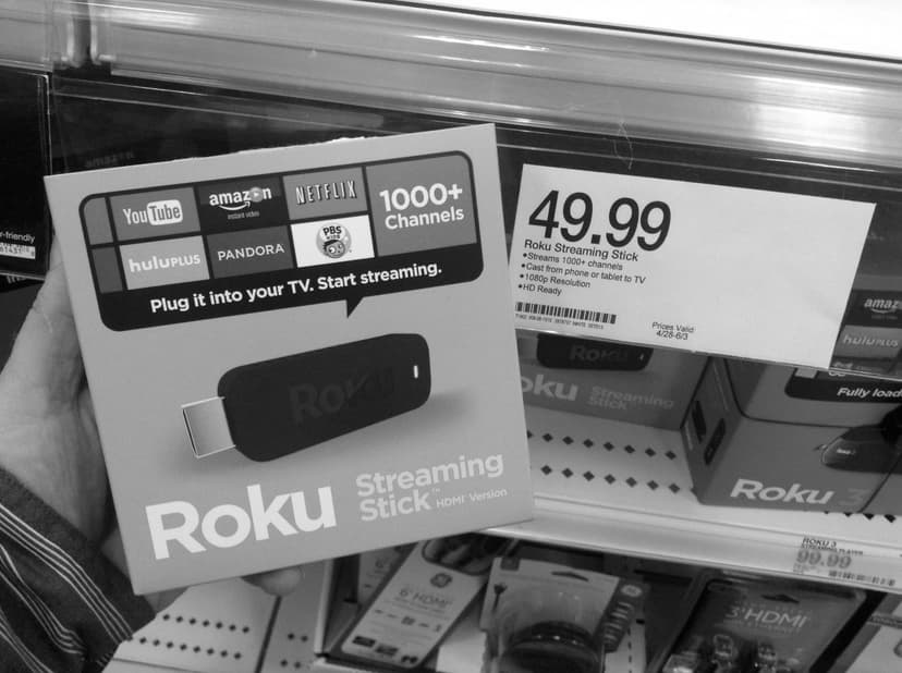 Roku Stock Over 9% Up So Far Today